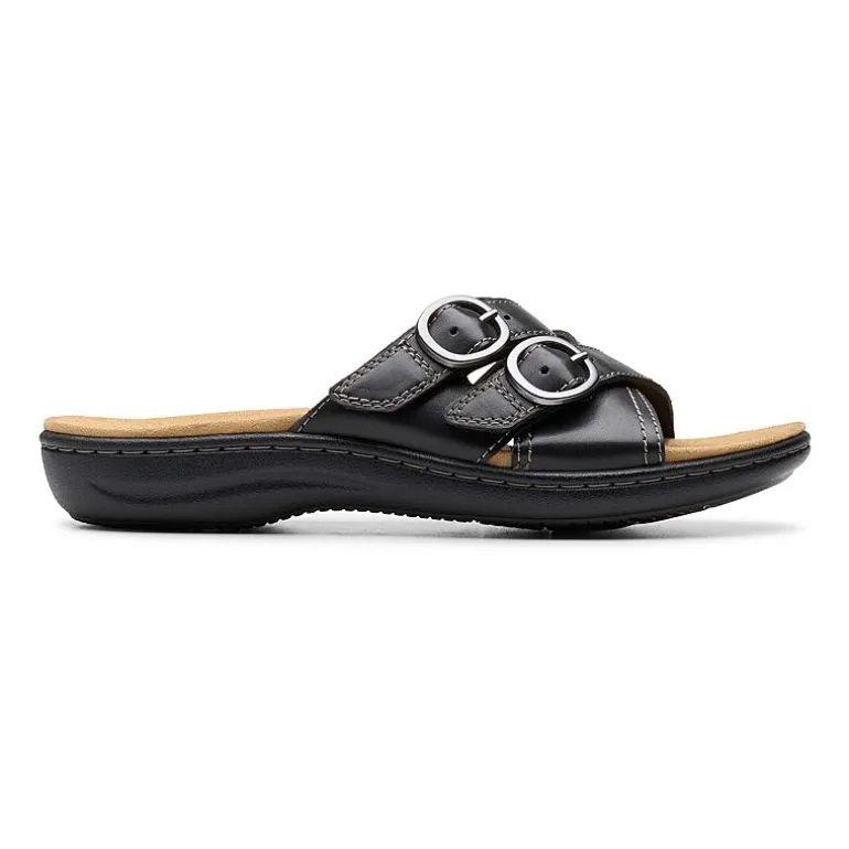 Clarks Womens Laurieann Opal Flat Sandals