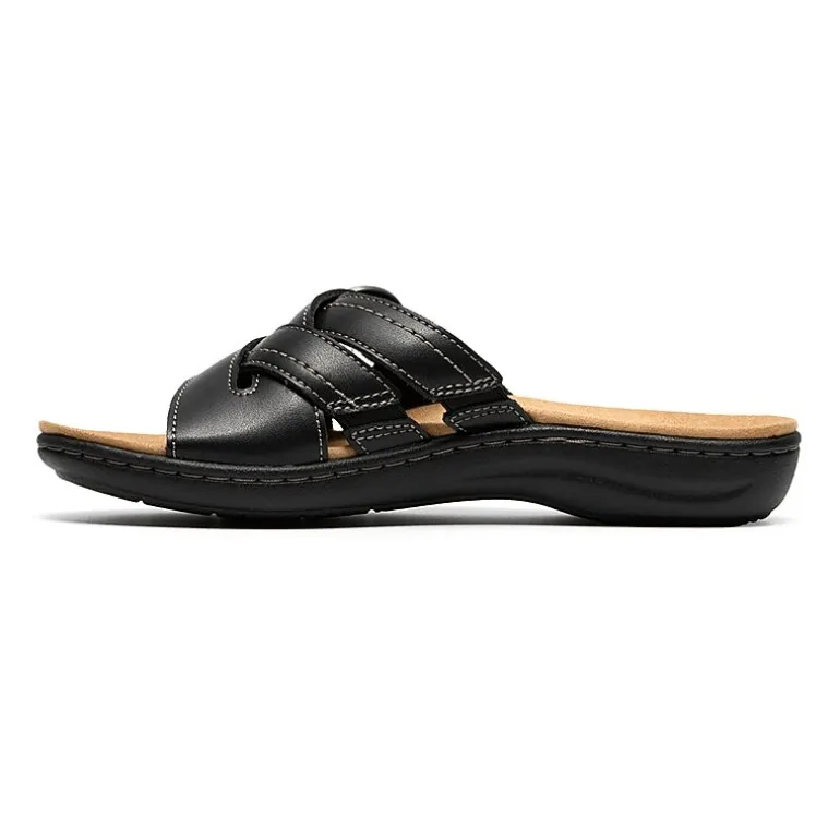 Clarks Womens Laurieann Opal Flat Sandals