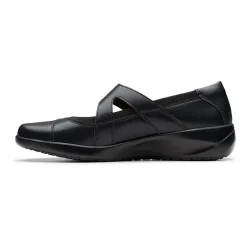 Clarks Womens Round Mary Jane Shoes