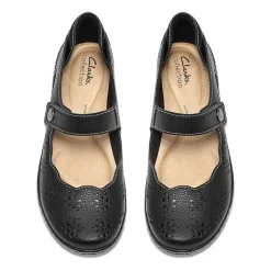 Clarks Womens Round Oxford Shoes