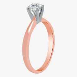 Classic Collection 1/2 CT. Lab-Grown (G / SI1-SI2) Diamond Round Solitaire Engagement Ring in 10K or 14K Gold