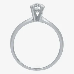 Classic Collection 1/2 CT. Lab-Grown (G / SI1-SI2) Diamond Round Solitaire Engagement Ring in 10K or 14K Gold