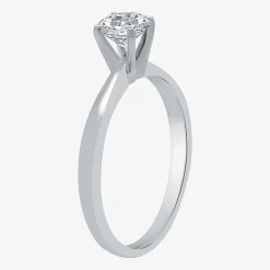 Classic Collection 1/2 CT. Lab-Grown (G / SI1-SI2) Diamond Round Solitaire Engagement Ring in 10K or 14K Gold