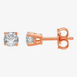 Classic Collection 1/4 CT. T.W. Natural White Diamond 10K Gold 3.2mm Stud Earrings