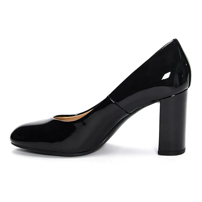 CL by Laundry Lofty Womens Round Closed Toe Block Heel Pumps