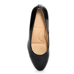 CL by Laundry Lofty Womens Round Closed Toe Block Heel Pumps