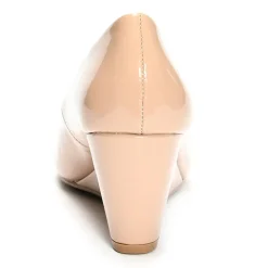 CL by Laundry Nima Womens Round Closed Toe Wedge Heel Pumps