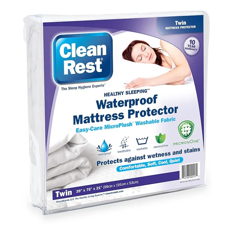 CleanRest Waterproof Allergen Barrier Mattress Protector