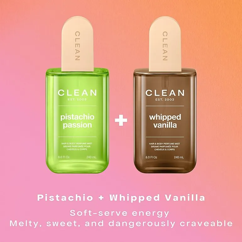 CLEAN Whipped Vanilla Hair and Body Perfume Mist, 8.0 oz