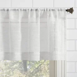 Clean Window Aya Rod Pocket Tailored Valance