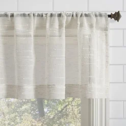 Clean Window Aya Rod Pocket Tailored Valance