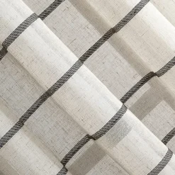 Clean Window Twill Stripe Anti-Dust 2-pc. Rod Pocket Window Tier