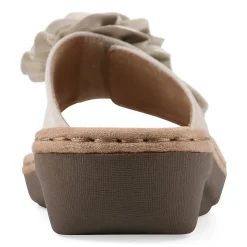 Cliffs By White Mountain Womens Casmyn Slide Sandals
