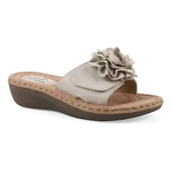 Cliffs By White Mountain Womens Casmyn Slide Sandals