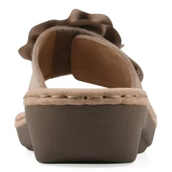 Cliffs By White Mountain Womens Casmyn Slide Sandals