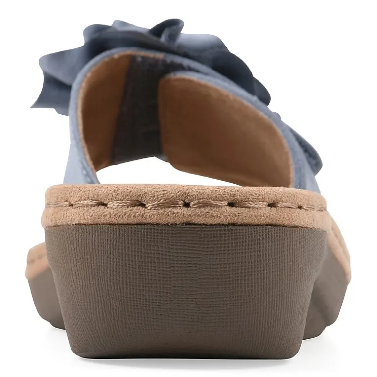 Cliffs By White Mountain Womens Casmyn Slide Sandals