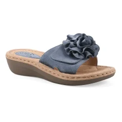 Cliffs By White Mountain Womens Casmyn Slide Sandals