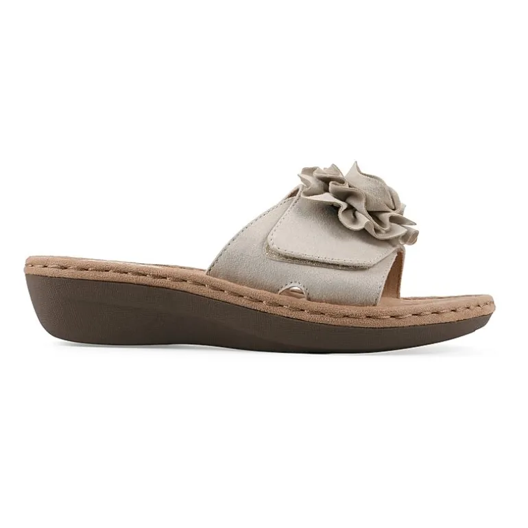 Cliffs By White Mountain Womens Casmyn Slide Sandals