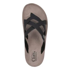 Cliffs by White Mountain Womens Banksy Slide Sandals
