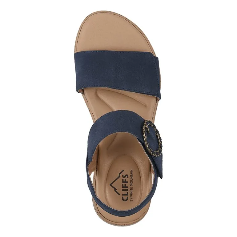 Cliffs by White Mountain Womens Bonique Strap Sandals