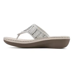 Cliffs by White Mountain Womens Cienna Slide Sandals