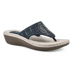 Cliffs by White Mountain Womens Cienna Slide Sandals