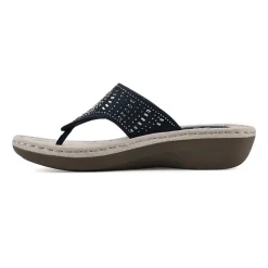 Cliffs by White Mountain Womens Cienna Slide Sandals