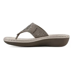 Cliffs by White Mountain Womens Cienna Slide Sandals