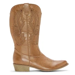 COCONUTS BY Matisse Womens Coconuts Western Block Heel Cowboy Boots