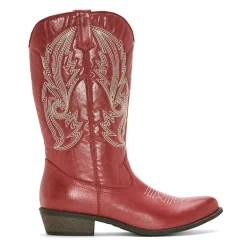 COCONUTS BY Matisse Womens Coconuts Western Block Heel Cowboy Boots