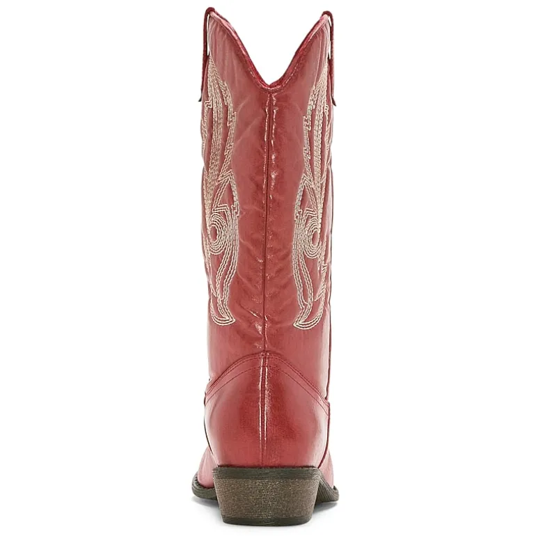 COCONUTS BY Matisse Womens Coconuts Western Block Heel Cowboy Boots