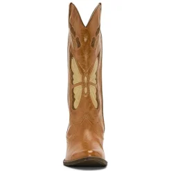 COCONUTS BY Matisse Womens Coconuts Western Block Heel Cowboy Boots