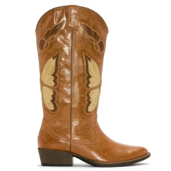 COCONUTS BY Matisse Womens Coconuts Western Block Heel Cowboy Boots