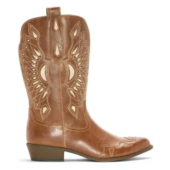 COCONUTS BY Matisse Womens Coconuts Western Block Heel Cowboy Boots