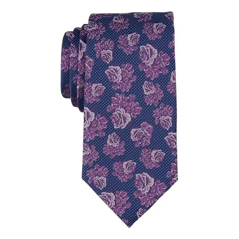 Collection By Michael Strahan Goldes Floral Tie