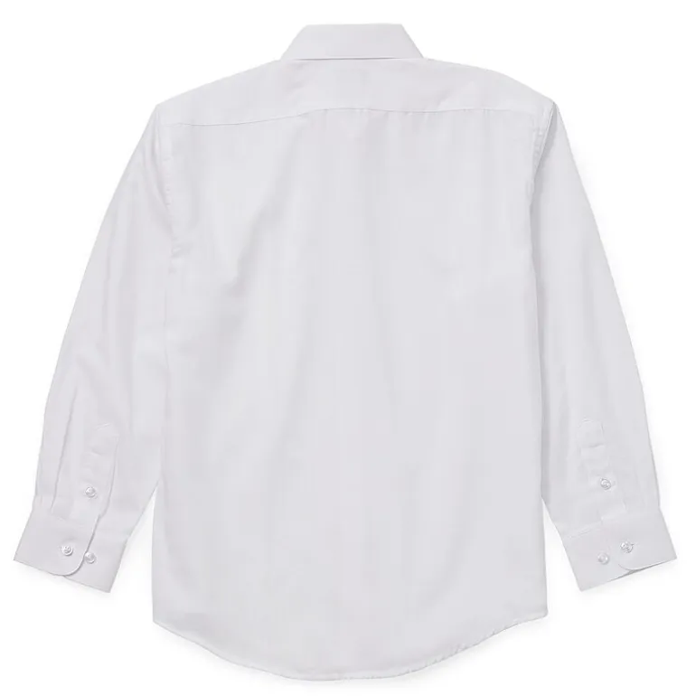 Collection By Michael Strahan Big Kid Boys Long Sleeve Spread Collar Shirt + Tie Set