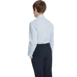 Collection By Michael Strahan Big Kid Boys Long Sleeve Spread Collar Shirt + Tie Set