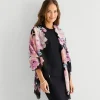 Collection Xiix Painterly Floral Oblong Scarf
