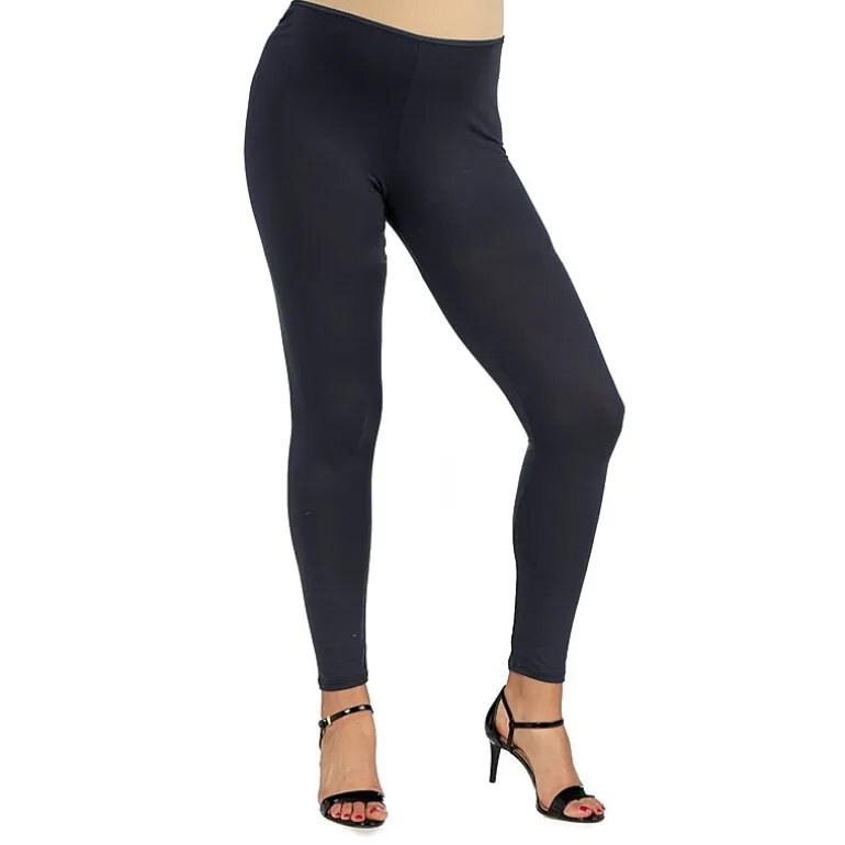 24/7 Comfort Apparel Womens Stretch Ankle Length Leggings