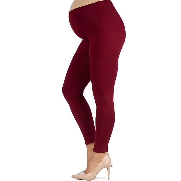 24/7 Comfort Apparel Womens Stretch Ankle Length Leggings