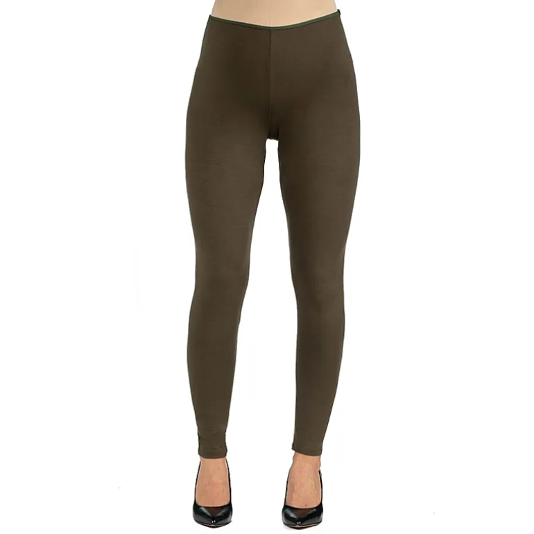 24/7 Comfort Apparel Womens Stretch Ankle Length Leggings