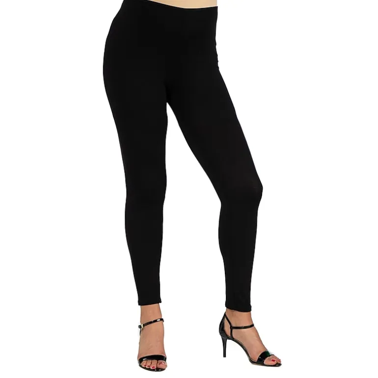 24/7 Comfort Apparel Womens Stretch Ankle Length Leggings