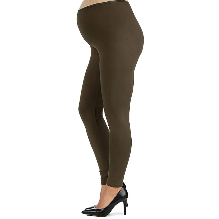 24/7 Comfort Apparel Womens Stretch Ankle Length Leggings