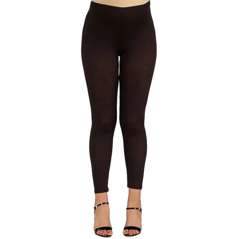 24/7 Comfort Apparel Womens Stretch Ankle Length Leggings