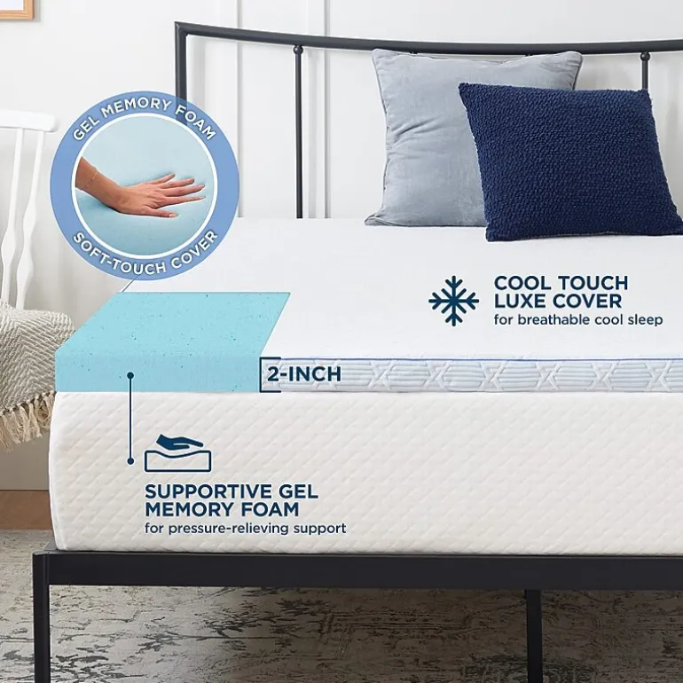 Comfort Touch by Therapedic™ 2" Cool Gel Foam Topper