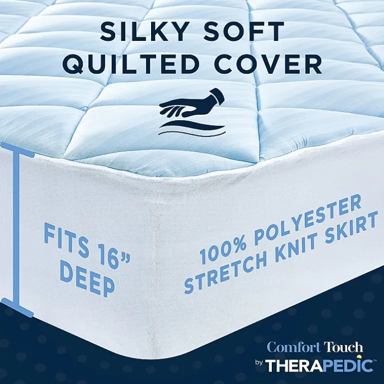 Comfort Touch by Therapedic™ Memory Foam Mattress Pad