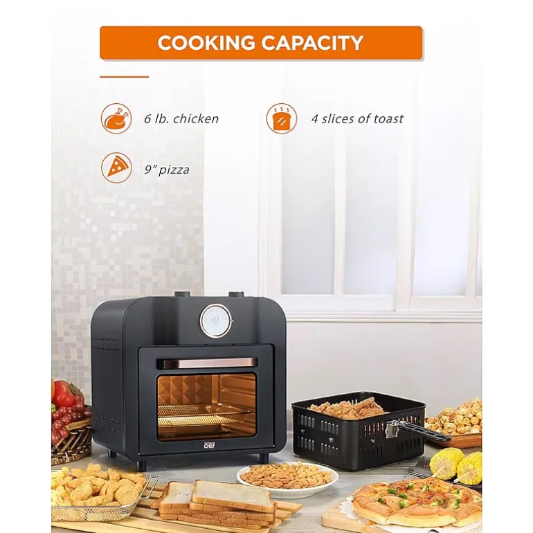 Commercial Chef Multi-Functional 16 Qt Air Fryer