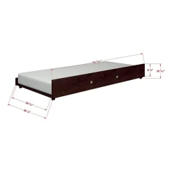 Contempo Full Bed With Trundle