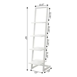 Convenience Concepts Designs2go Office And Library Collection 4-Shelf Bookcase