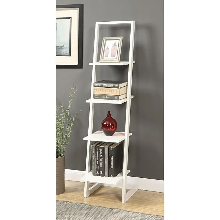 Convenience Concepts Designs2go Office And Library Collection 4-Shelf Bookcase